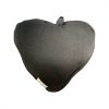 Díszpárna - szív alakú - lány maci mintával - Valentin napra