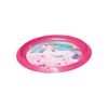 Gyerek lapos tányér - Egyszarvú - rózsaszín