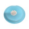 Gyerek lapos tányér - Jégvarázs világos kék