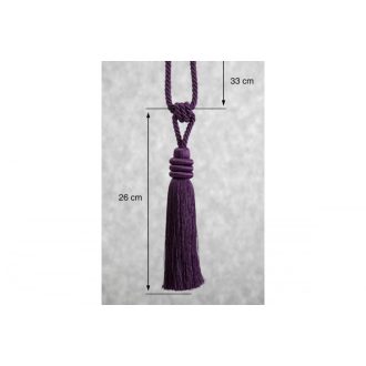 300 egy bojtos függönyelkötő Ibolyalila