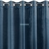 Ria bársony sötétítő függöny Gránátkék 140x250 cm