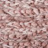 Koral bozontos párnahuzat Rózsaszín 40x40 cm