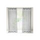Anika hálós szerkezetű fényáteresztő függöny Ezüst 140x250 cm