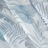 Naira mintás dekor függöny Fehér/kék 140x250 cm