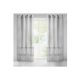 Ariana fodros fényáteresztő függöny Ezüst 140x250 cm