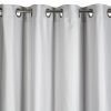 Aggie egyszínű sötétítő függöny Ezüst 140x250 cm