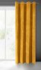 Ria bársony sötétítő függöny Mustársárga 140x250 cm