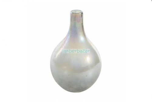 Mason1 üveg váza Ezüst 20x20x32 cm
