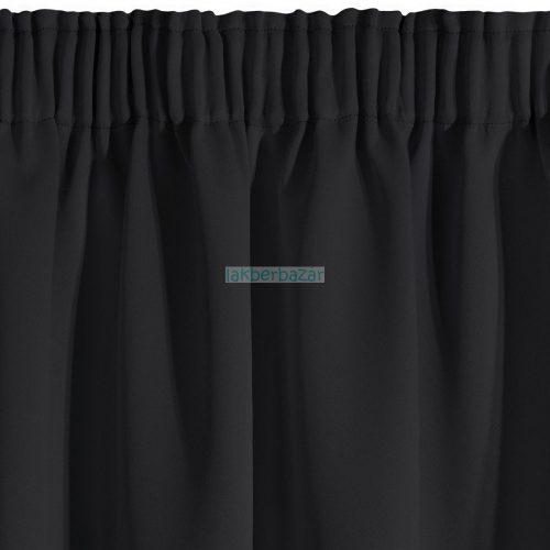Logan sötétítő függöny Fekete 135x270 cm
