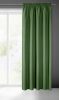 Rita egyszínű dekor függöny Sötétzöld 140x270 cm