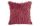 Enya szőrme hatású párnahuzat Burgundi vörös 45x45 cm