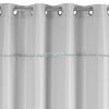 Defne pomponos sötétítő függöny Ezüst 135x260 cm