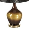 Helen asztali lámpa Fekete/arany 40x64 cm