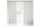 Efil etamin fényáteresztő függöny Ezüst 140x250 cm
