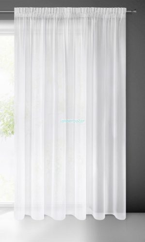 Amaro egyszínű fényáteresztő függöny Fehér 350x250 cm