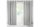 Angela egyszínű fényáteresztő függöny Ezüst 140x250 cm