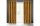 Ria bársony sötétítő függöny Mézsárga 140x250 cm