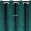Milo bársony sötétítő függöny Sötétzöld 140x250 cm