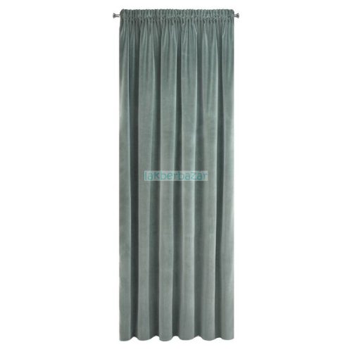 Adelle bársony sötétítő függöny Menta 140x270 cm