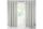 Alicja fényáteresztő függöny fényes szállal Krémszín 140x250 cm
