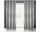 Bianka bársony sötétítő függöny Ezüst 140x250 cm