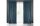 Pierre bársony sötétítő függöny Sötétkék 140x300 cm