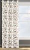 Aida sötétítő függöny Fehér/barna 140x250 cm