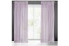 Almina pomponos fényáteresztő függöny Rózsaszín 140x270 cm