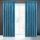 Anisa zsenília sötétítő függöny Sötétkék 140x270 cm