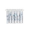 Pola vitrázs függöny Fehér/kék 60x150 cm