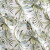 Borneo bársony sötétítő függöny Fehér/Zöld 140x250 cm