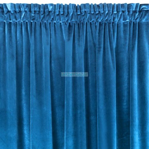 Samanta bársony sötétítő függöny Gránátkék 140x270 cm