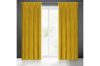 Samanta bársony sötétítő függöny Mustársárga 140x270 cm
