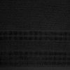 Cuba velúr törölköző Fekete 70x140 cm
