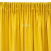 Sibel Pierre Cardin bársony sötétítő függöny Mustársárga 140x270 cm