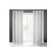 Sonia eső szerkezetű fényáteresztő függöny Fehér 140x250 cm