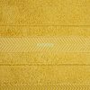 Roni velúr törölköző Mustársárga 50x90 cm