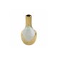 Rakel váza Bézs/arany 12x12x23 cm
