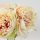 Bazsarózsa művirág Krémszín