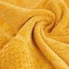 Ibiza velúr törölköző Mustársárga 70x140 cm