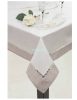 Emma azsúrozott asztalterítő Ezüst 145x400 cm