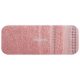 Pola csíkos törölköző Pasztell rózsaszín 30x50 cm