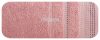 Pola csíkos törölköző Pasztell rózsaszín 50x90 cm
