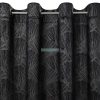 Goja Pierre Cardin bársony sötétítő függöny Fekete 140x250 cm
