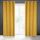 Lili bársony sötétítő függöny Mézsárga 140x250 cm