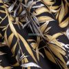 Zoja Pierre Cardin bársony sötétítő függöny Fekete/bézs 140x250 cm