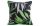 Zoja Pierre Cardin bársony párnahuzat Fekete/zöld 40x40 cm