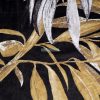 Zoja Pierre Cardin bársony sötétítő függöny Fekete/bézs 140x270 cm