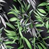 Zoja Pierre Cardin bársony sötétítő függöny Fekete/zöld 140x270 cm