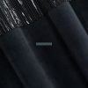 Jasper bársony sötétítő függöny Fekete 140x250 cm